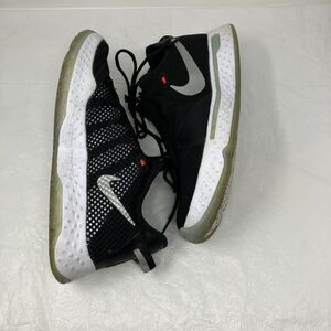 Nike PG 4 Paul George Black Ice White Basketball Shoes CD5079-001 Mens Size 13